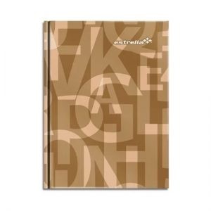 Libreta 1/8 con indice 144 hojas Estrella