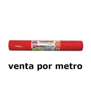 Metro de papel Transfer rojo autoadherible