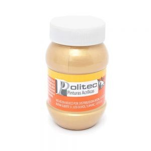Pintura acrílica Politec metálica L700 100ml oro
