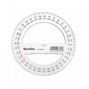 Transportador 360° grados Barrilito mod. 360TCJ